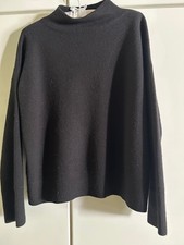 Schwarzer merino pullover gebraucht kaufen  Hamburg