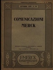 Comunicazioni merck n.2 usato  Italia