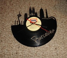 Schallplatten uhr barcelona gebraucht kaufen  Heroldsberg