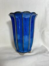 Stoneware fluted vase for sale  Oklahoma City