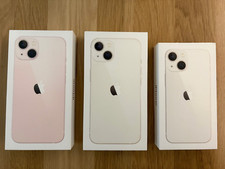 iPhone 13 Starlight & Pink | iPhone 13 mini Starlight | SOMENTE CAIXAS | Lote de 3 comprar usado  Enviando para Brazil