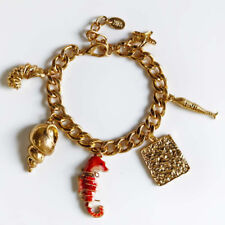 Novo 7,5" Zara Bib Pulseira Multi-Charme Presente Vintage Feminino Festa Feriado Joias comprar usado  Enviando para Brazil