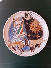 Piatto ceramica attribuibile usato  Reggio Emilia