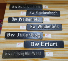 Kein konvolut bahnwerksschilde gebraucht kaufen  Dessau-Roßlau