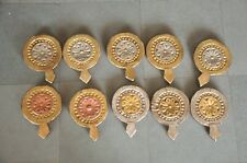 Usado, 10 piezas Fabricante de galletas de madera artesanal vintage molde/tinte segunda mano  Embacar hacia Argentina