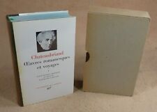 Pleiade chateaubriand oeuvres d'occasion  Beaurieux