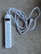 Cabo de extensão Power Strip Surge Protec tomada elétrica múltipla 6 pés comprar usado  Enviando para Brazil
