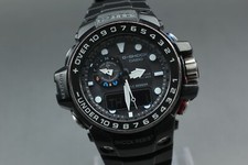Relógio masculino solar preto [quase perfeito] Casio G-Shock Gulfmaster GWN-1000B-1AJF comprar usado  Enviando para Brazil