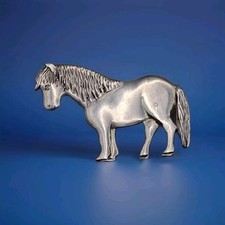 Solid silver pony for sale  MILTON KEYNES