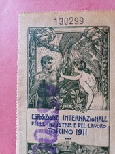 1911 torino esposizione usato  Torino