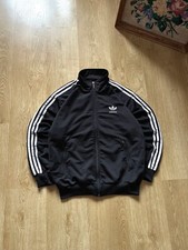 Jaqueta Track Top Vintage Anos 90 Adidas Originals Firebird Trefoil Logo Tamanho P Preta comprar usado  Enviando para Brazil