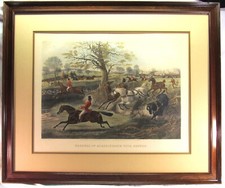 Framed aquatint print for sale  Orange City