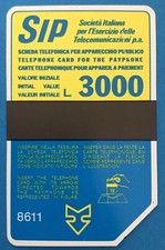 Scheda telefonica sip usato  Italia