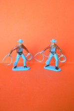 Toys Bazaar / Western Series: lindo lote de 2 cowboys com laço comprar usado  Enviando para Brazil