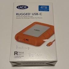 HD STFR4000800/LRD0TU6 externo portátil LaCie robusto 4TB USB-C com cabo USB-C comprar usado  Enviando para Brazil