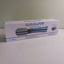 Escova de Cabelo BaByliss PRO Nano Titânio 2" Azul Rotativa Ar Quente Modelo BNT178UC comprar usado  Enviando para Brazil