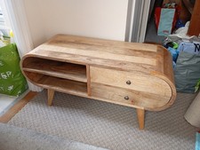 Solid wooden coffee for sale  NEWPORT