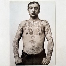 Unknown tattooed man for sale  Watertown