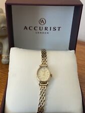 Ladies accurist 9ct for sale  WEST KILBRIDE