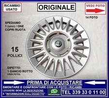 Copri ruota quindici usato  Carrara