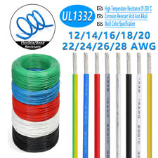 Fio de cabo de PTFE 12/14/16/18/20/22/24/26/28 AWG flexível estanhado cobre encalhado, usado comprar usado  Enviando para Brazil