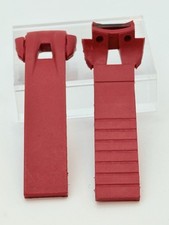 NOVO OAKLEY VERMELHO CALIBRE PERSONALIZADO 12 RELÓGIO PULSEIRA DE SUBSTITUIÇÃO BORRACHA 2 PEÇAS CONSIDERÁVEL, usado comprar usado  Enviando para Brazil