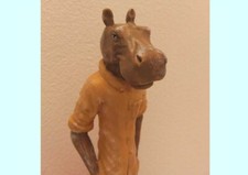 Kunst skulptur nilpferd gebraucht kaufen  Stuttgart