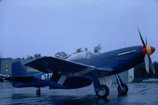 1970 P-51 Mustang avião 35mm Kodachrome slide foto Shell gás comprar usado  Enviando para Brazil