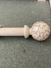 Wooden curtain pole for sale  STAMFORD