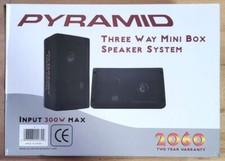 Alto-falante externo Pyramid, sistema de alto-falante mini caixa 3 vias 200 watts comprar usado  Enviando para Brazil