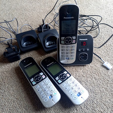 Panasonic telephones handsets for sale  FILEY