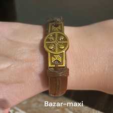 Bracciale pelle con usato  Goro
