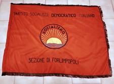 Rara bandiera ricamata usato  Lodi Vecchio