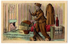 Old postcard humorous d'occasion  Expédié en Belgium
