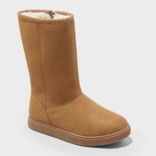 Botas infantis estilo shearling alto Cat & Jack™ Natalia - Conhaque - Tamanho 1 comprar usado  Enviando para Brazil