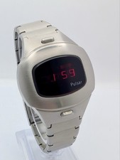 Pulsar Time Computer P2 LED Vintage 1973 Module 406 Working Original Bracelet comprar usado  Enviando para Brazil