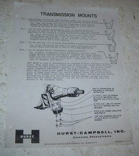 Hurst trans mount for sale  Stockton