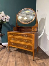 Edwardian mahogany dressing for sale  WREXHAM