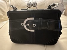 Coach leather handbag for sale  Port Jefferson