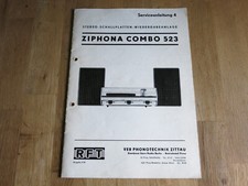 Ddr serviceanleitung stereo gebraucht kaufen  Klötze, Apenburg-Winterfeld