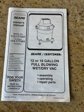 Sears craftsman owners for sale  Simi Valley