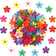 120pcs filz blumen gebraucht kaufen  Mettenheim