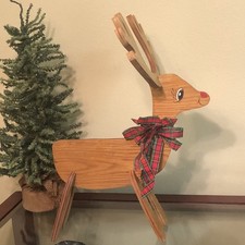 Vintage wooden christmas for sale  Picayune