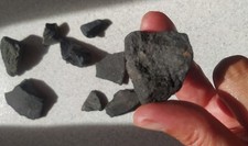 Lotto shungite grezza usato  Cividale del Friuli