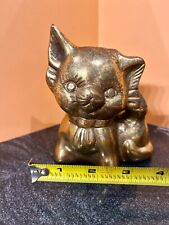 Vintage brass cat for sale  Blanco