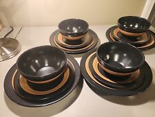 Pfaltzgraff concentric black for sale  Richmond