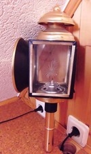 Alte pferdekutschenlampe later gebraucht kaufen  Fitzbek