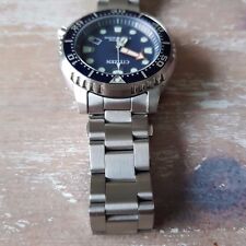Usado, Extremidade Curvo 20mm aço inoxidável sólido Pulseira Oyster se encaixa Citizen BN0150 BN0151 comprar usado  Enviando para Brazil