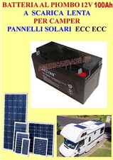 Batteria 100ah scarica usato  San Prisco