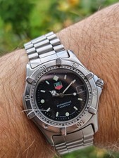 Relógio unissex profissional TAG Heuer ref 962-013F-2 caixa e livreto  comprar usado Relógio unissex profissional TAG Heuer ref 962-013F-2 caixa e livreto  comprar usado  Enviando para Brazil